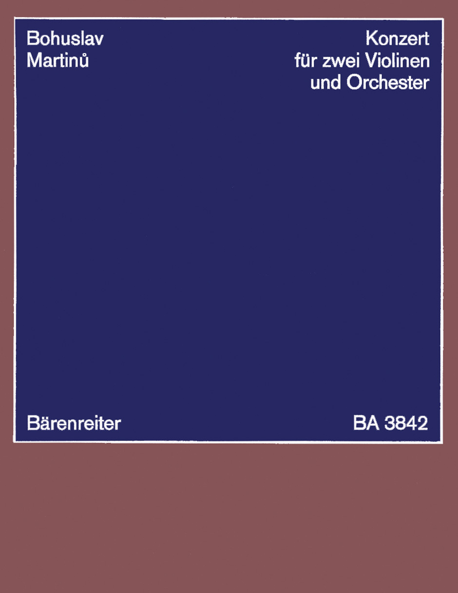 Koncert pro dvoje housle a orchestr