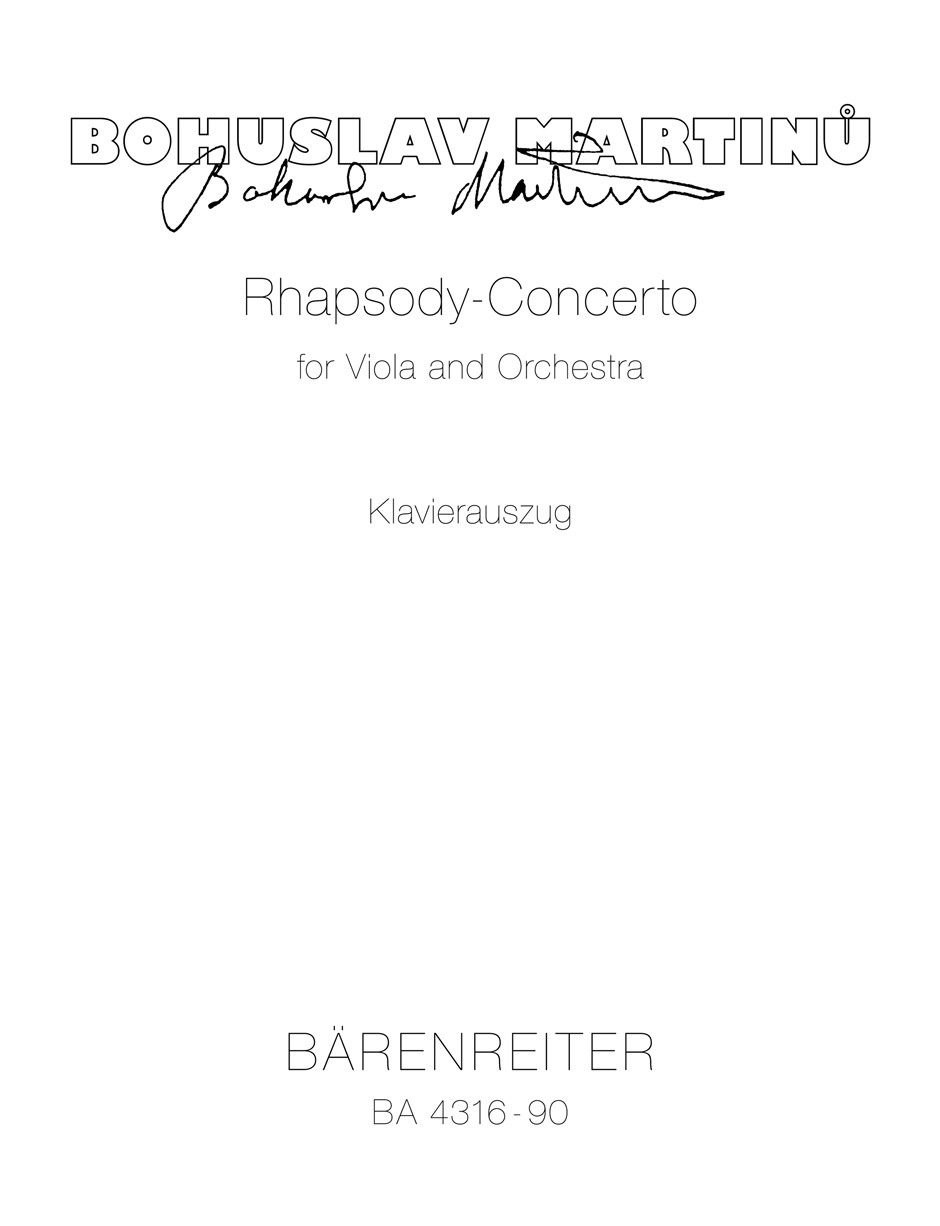 Rhapsody-Concerto pro violu a orchestr