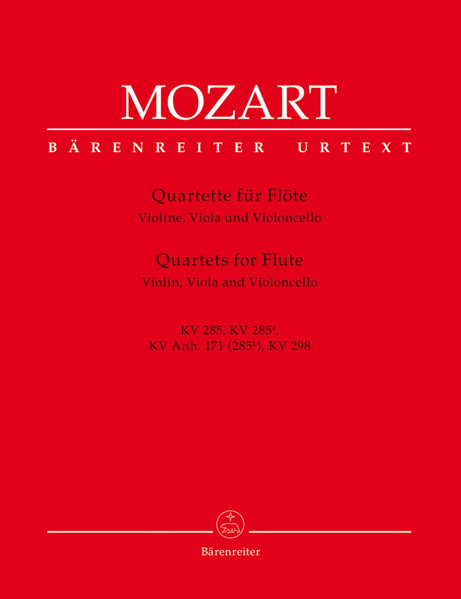 Kvartety pro flétnu, housle, violu a violoncello