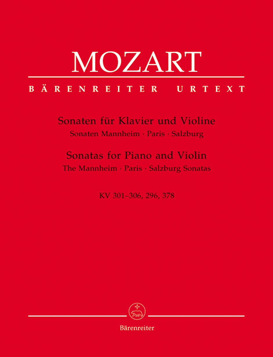 Sonáty pro klavír a housle KV 301-306, 296, 378 (Mannheim, Paříž, Salzburg)