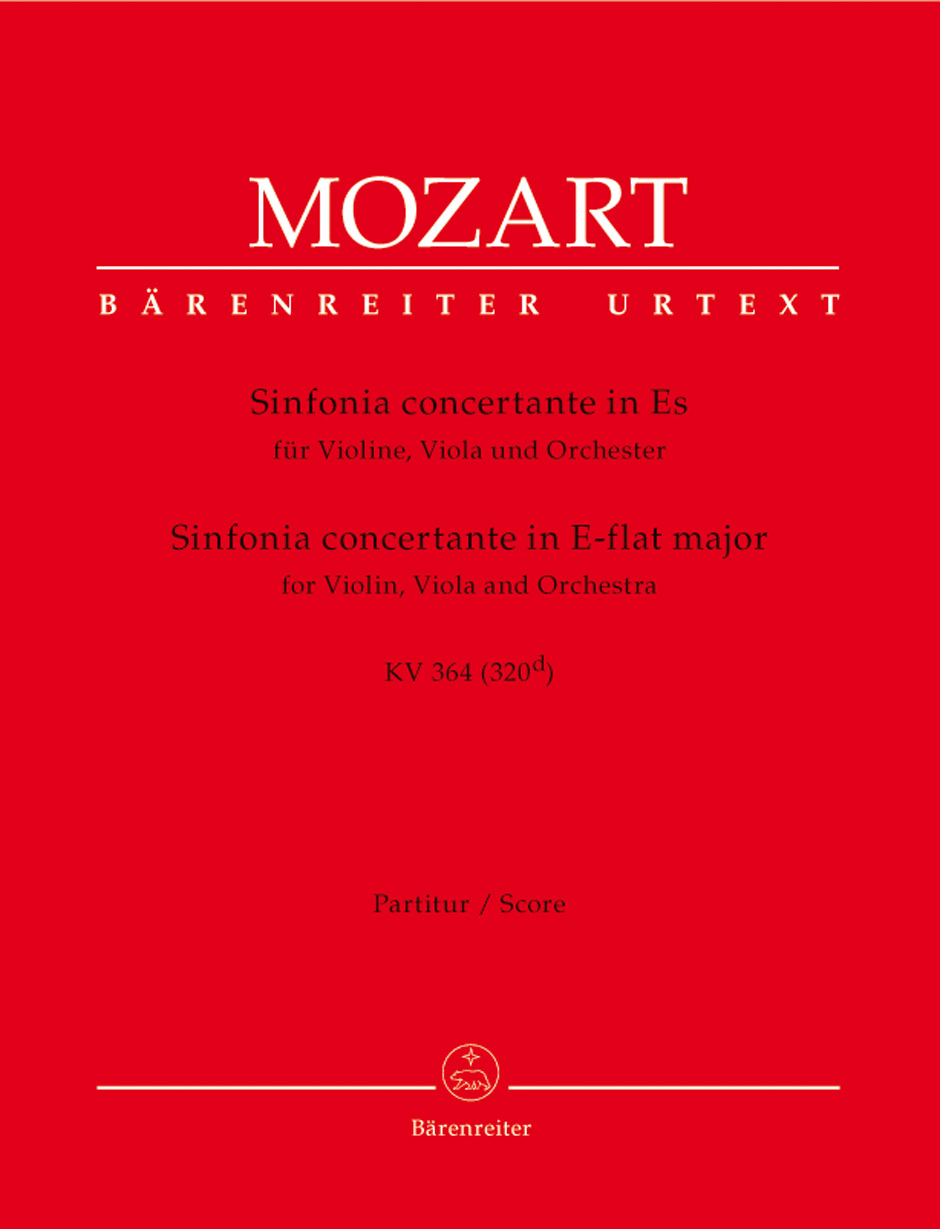 Sinfonia concertante Es dur KV 364 (320d) pro housle, violu a orch.