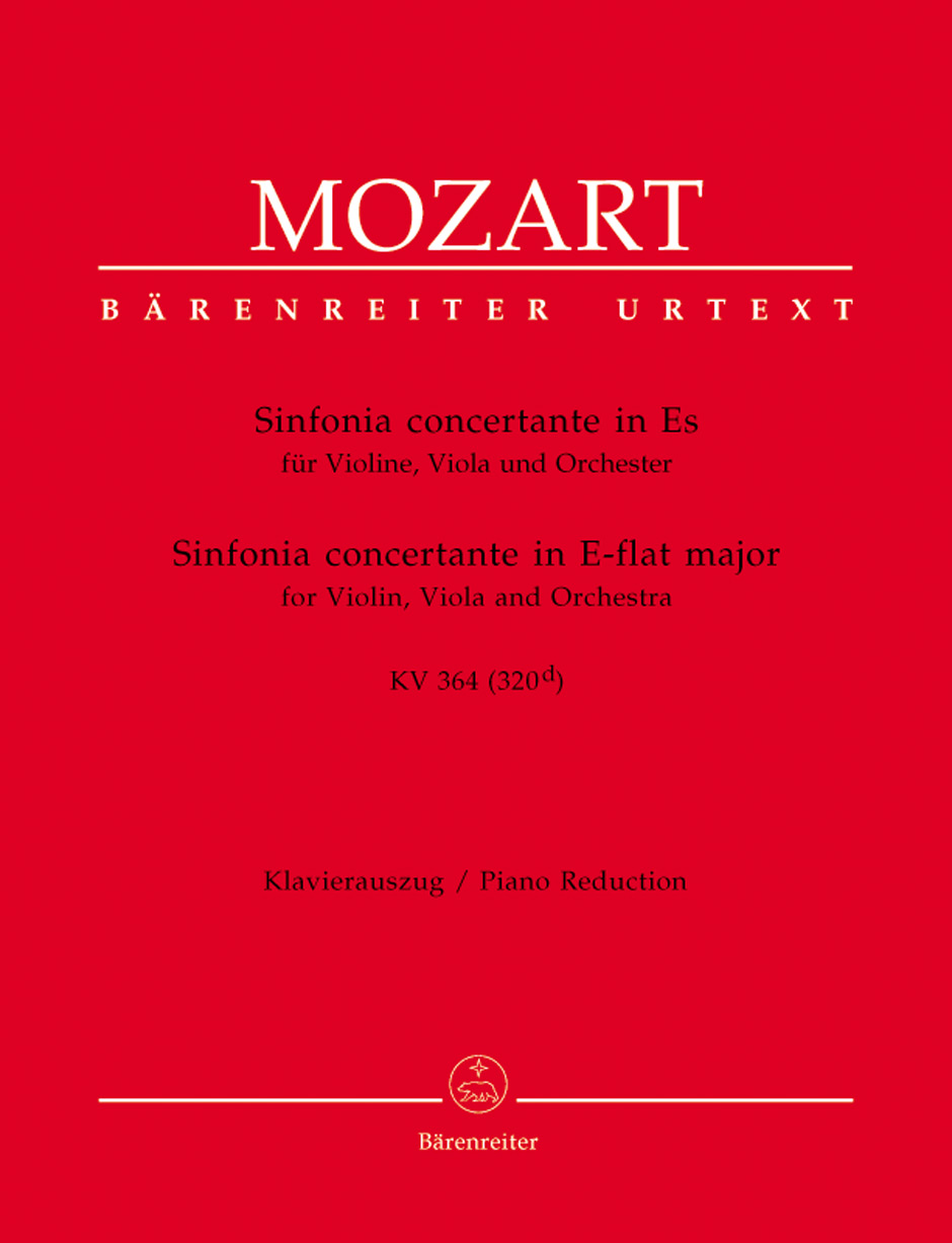 Sinfonia concertante Es dur KV 364 (320d) pro housle, violu a orch.
