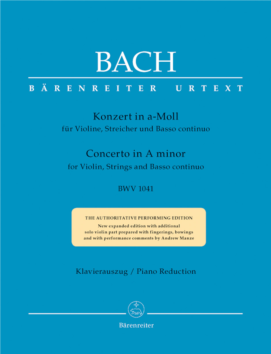 Koncert a moll pro housle, smyčce a basso continuo BWV 1041