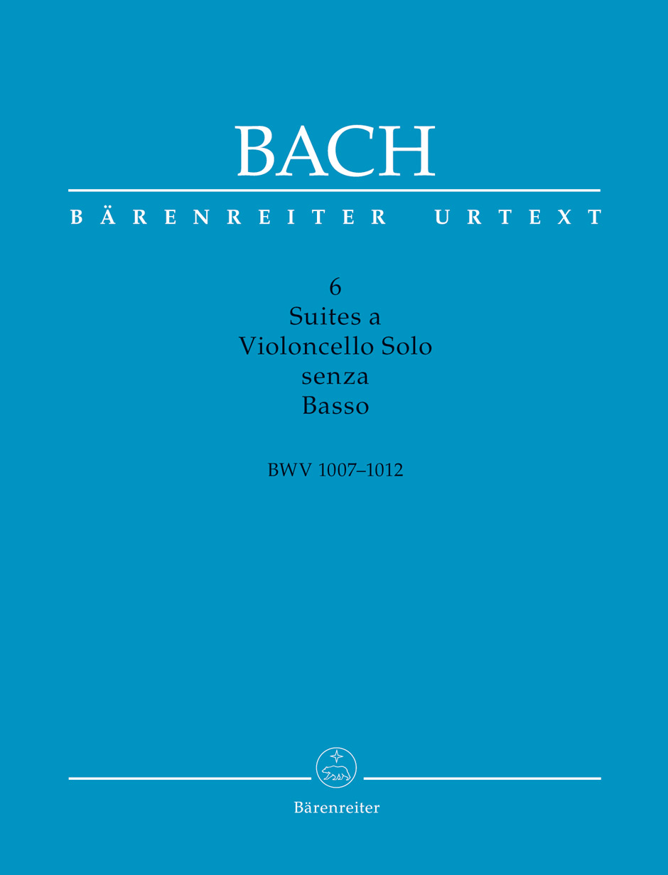 6 Suites a Violoncello Solo senza Basso BWV 1007-1012