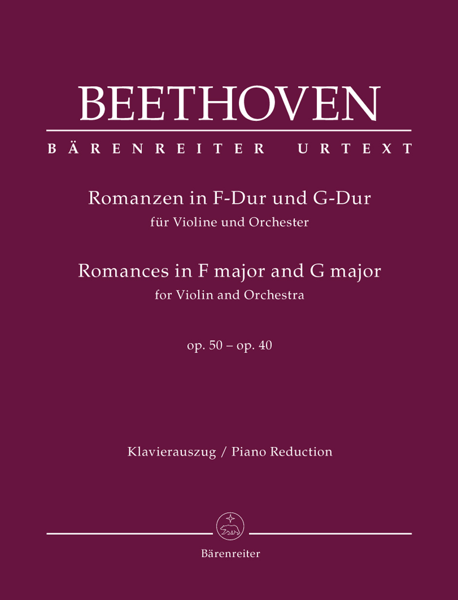 Romance pro housle a orchestr op. 50 a op. 40