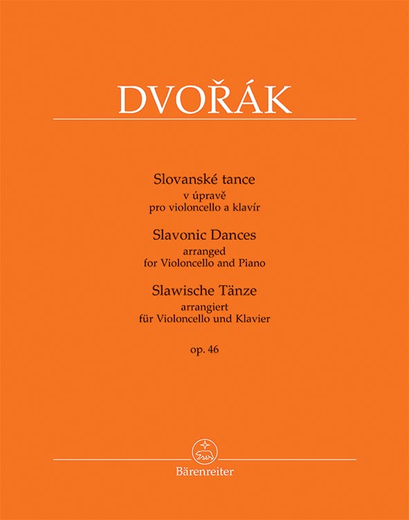 Slovanské tance op. 46 v úpravě pro violoncello a klavír