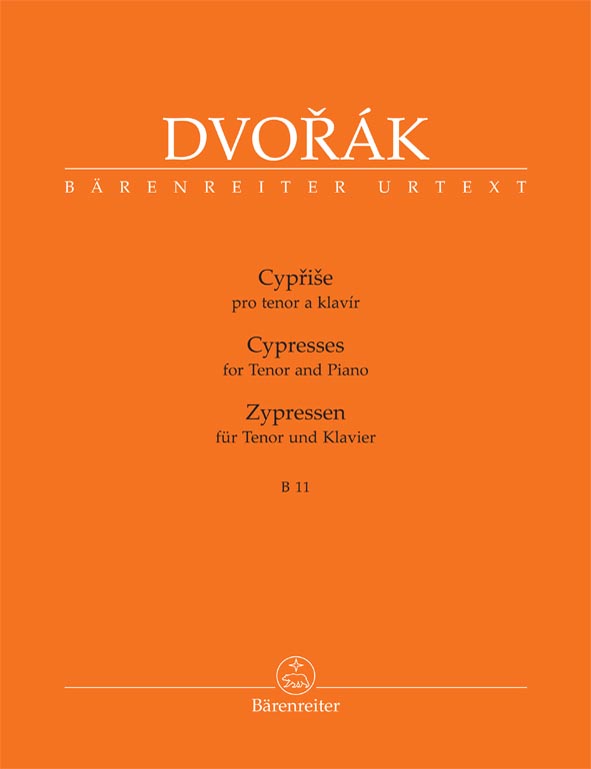 Cypřiše pro tenor a klavír B 11