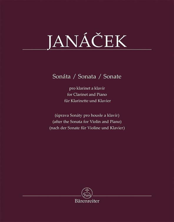 Sonáta pro klarinet a klavír (úprava Sonáty pro housle a klavír)