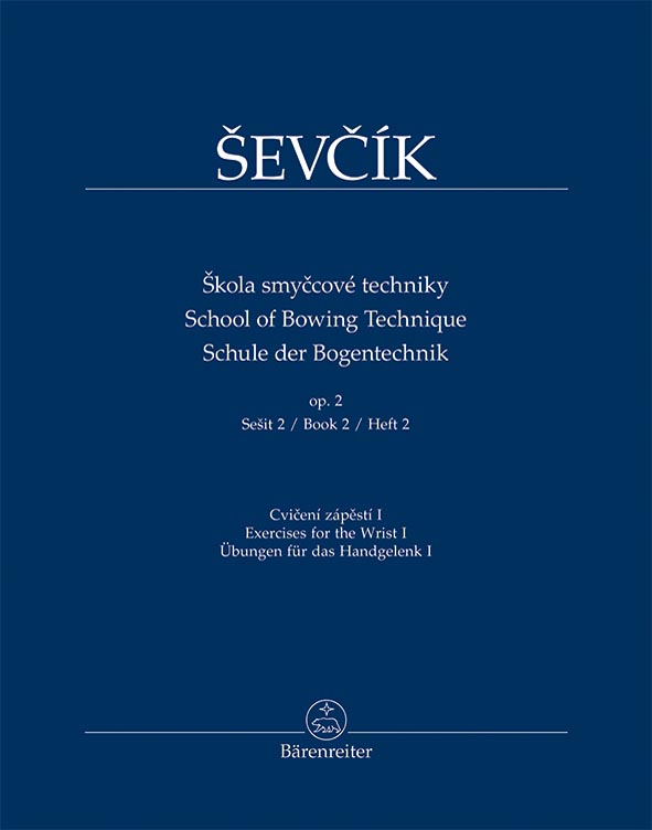 Škola smyčcové techniky op. 2, Sešit 2, Cvičení zápěstí I