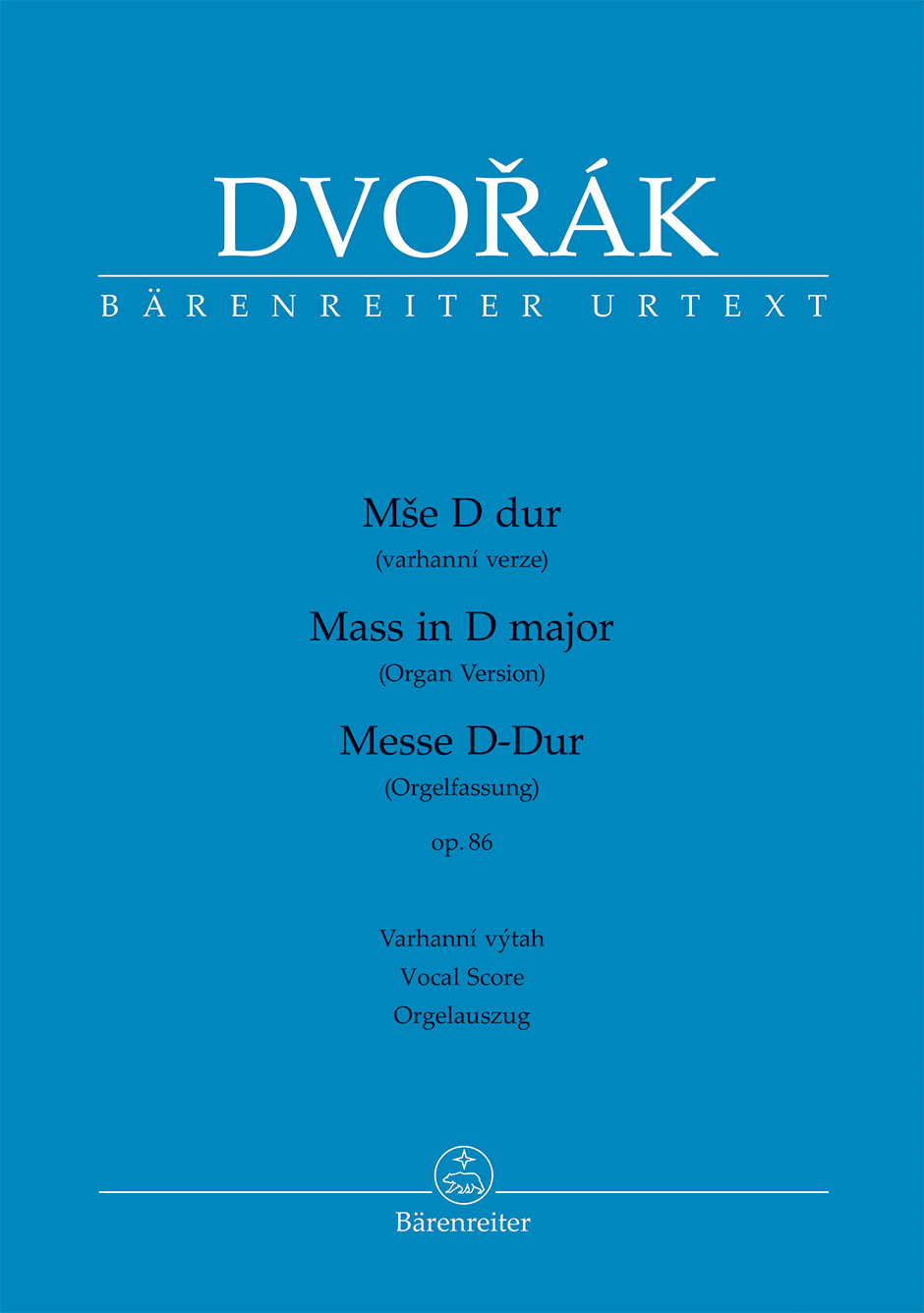 <STRONG>Mše D dur op. 86</STRONG>