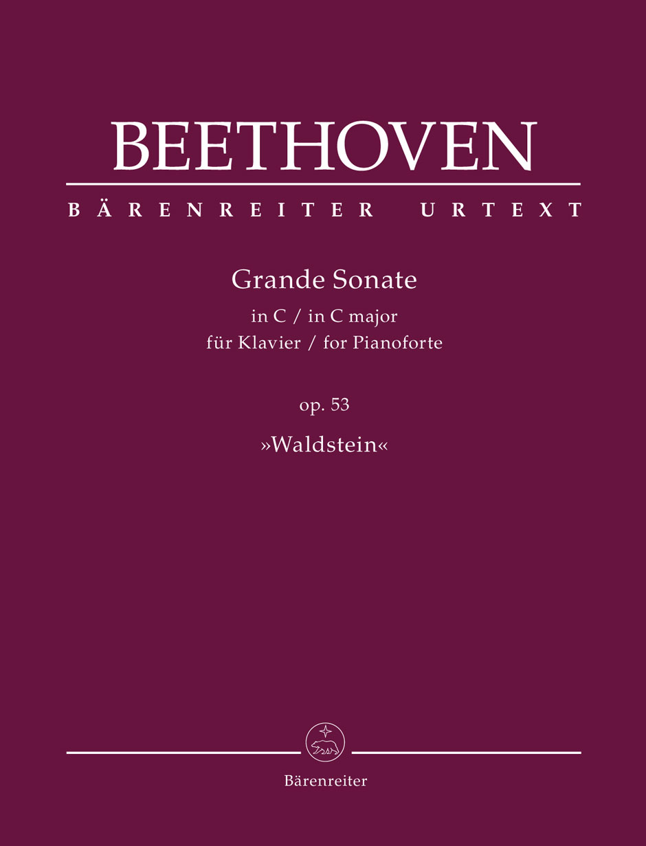 Grande Sonate for Pianoforte C major op. 53 Waldstein