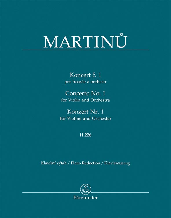 Koncert č. 1 pro housle a orchestr H 226