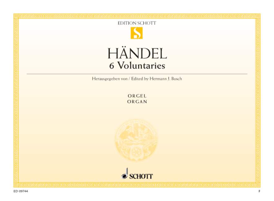 6 Voluntaries pro varhany