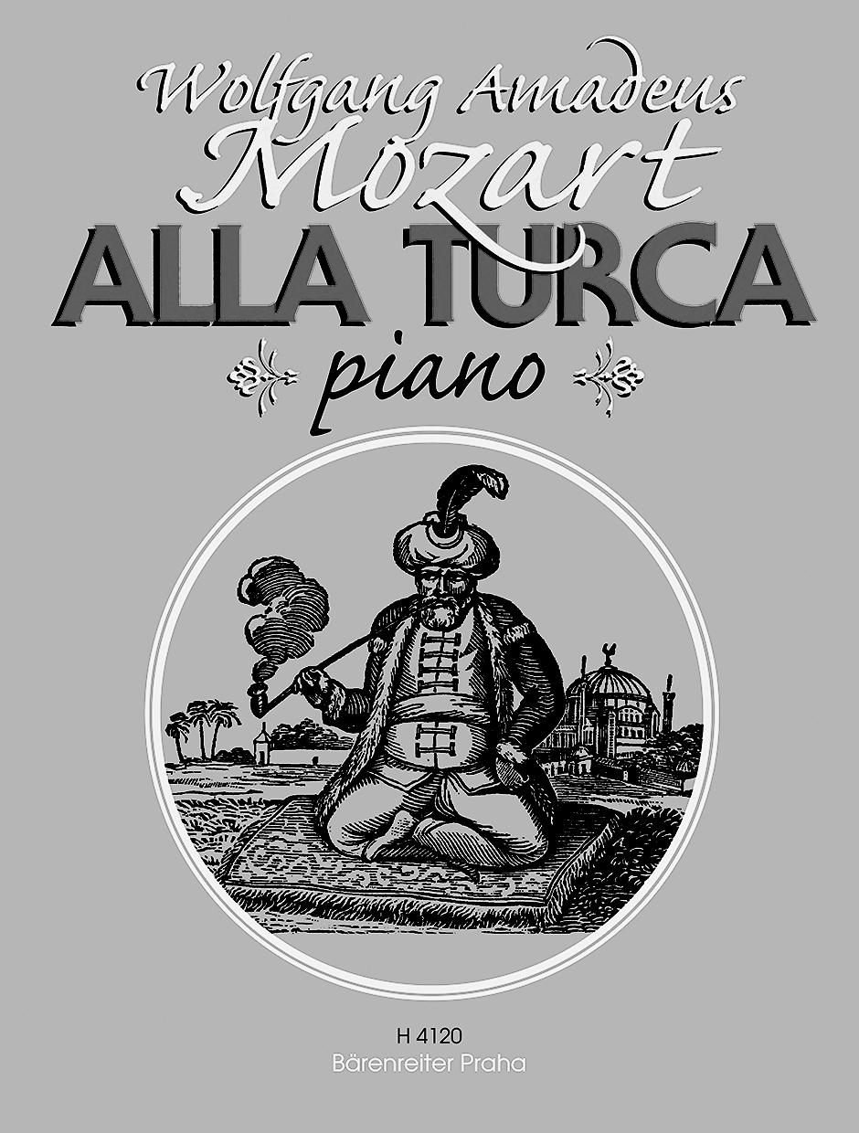 Alla Turca (pochod ze sonáty A dur, K.V. 331) (e-noty)