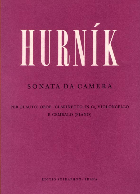 Sonata da camera pro flétnu, hoboj (housle), violoncello a cembalo (klavír)