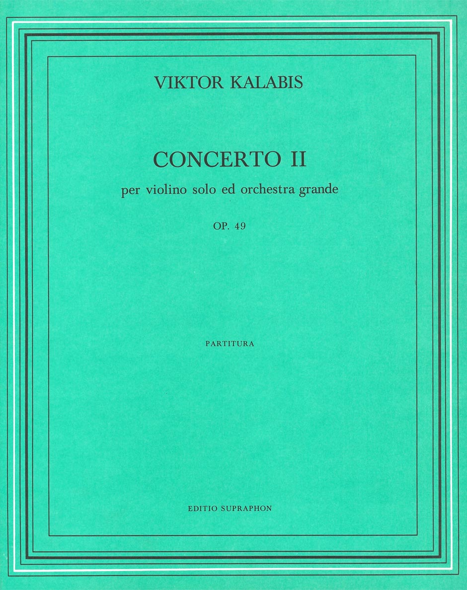 II. koncert pro housle a orchestr op. 49