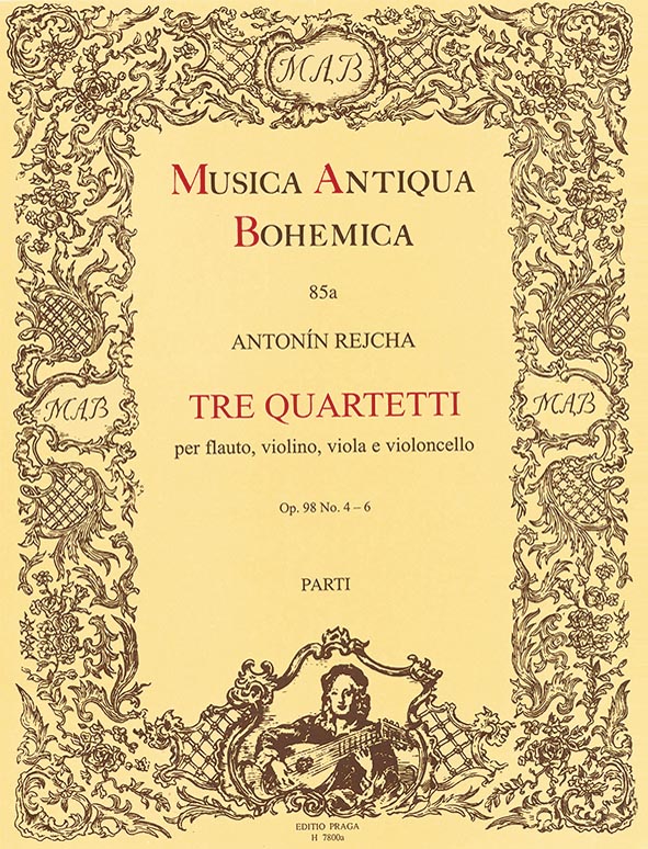 Tre quartetti op. 98, č. 4-6 (e moll, A dur, D dur)