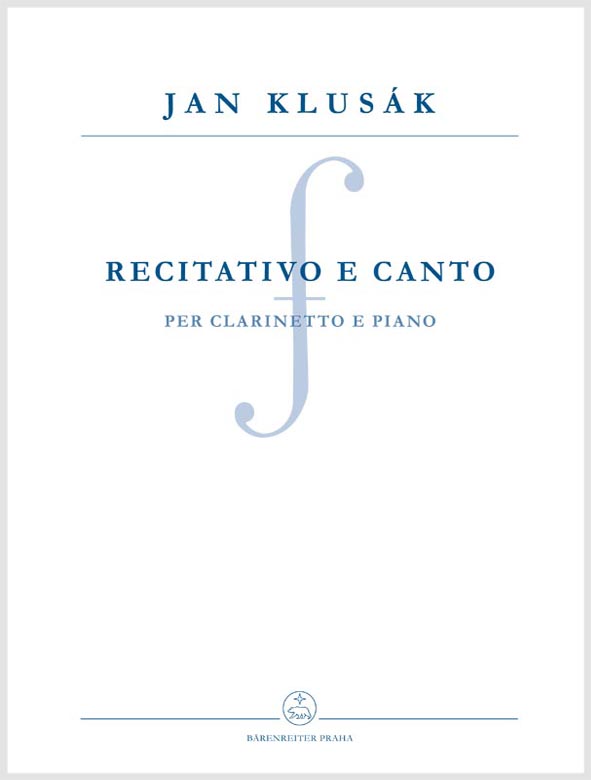 Recitativo e canto per clarinetto e piano