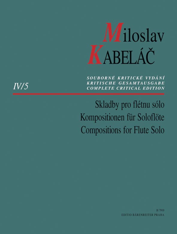 Skladby pro flétnu sólo: Malá suita (Partita piccola) op. 13, Improvizace op. 29b