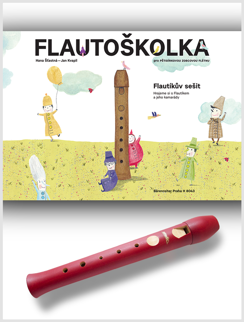 <STRONG>Flautoškolka - Žákovský set</STRONG>