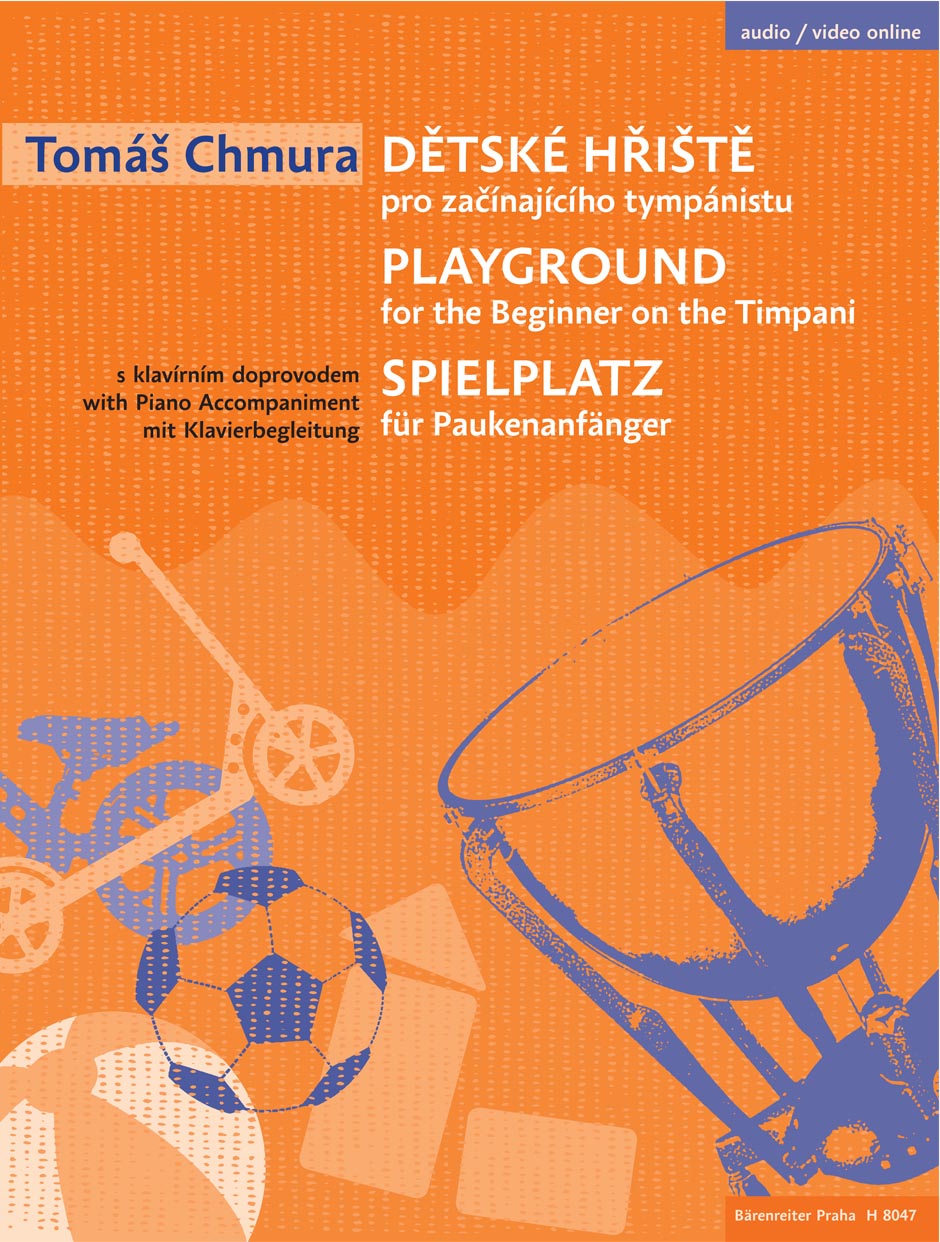 <b>DĚTSKÉ HŘIŠTĚ<br>pro začínajícího tympánistu</b><br>s klavírním doprovodem