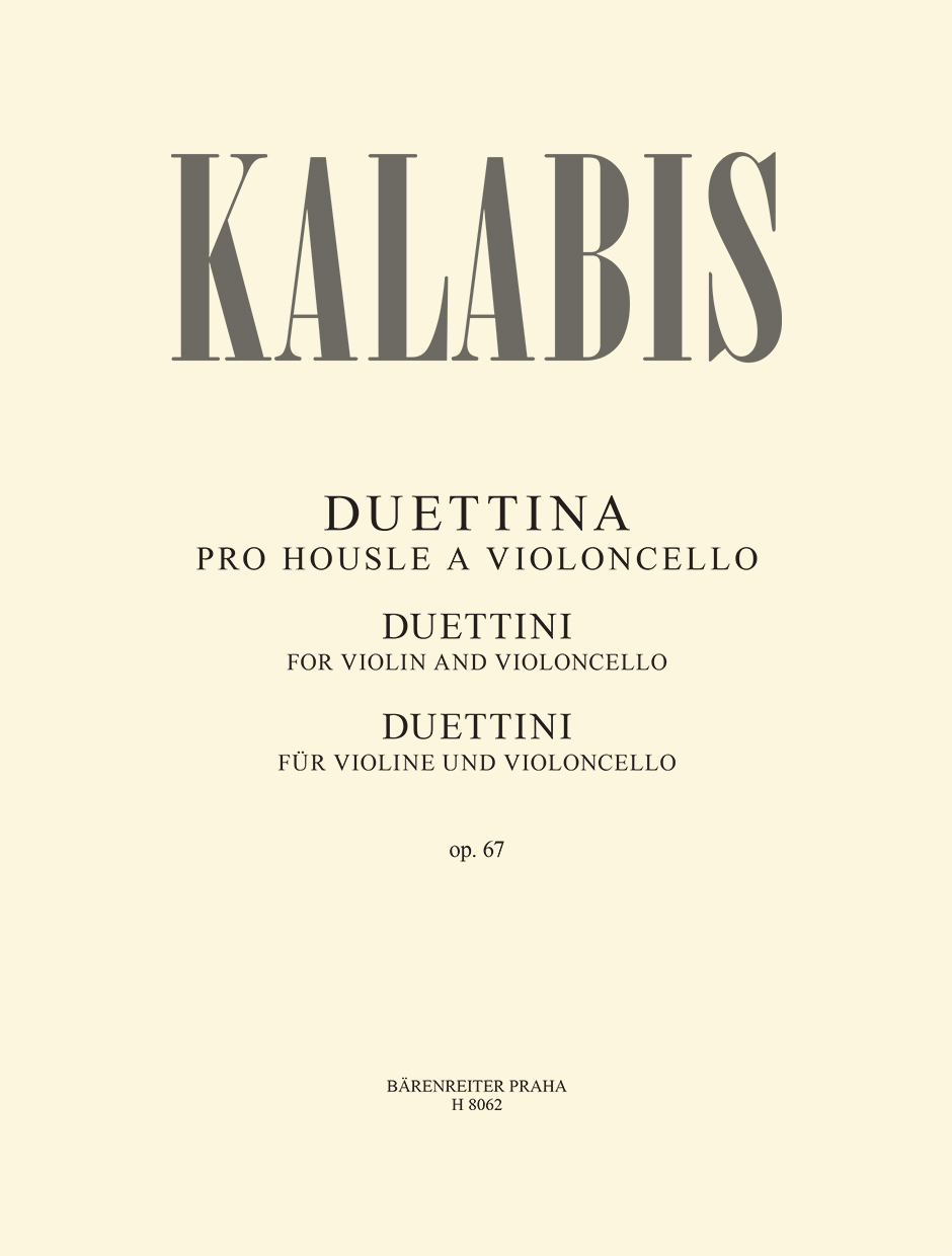 Duettina pro housle a violoncello op. 67