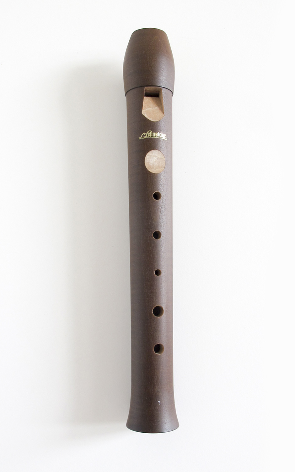 Dětská pětidírková zobcová flétna (Flautoškolka) - hnědá